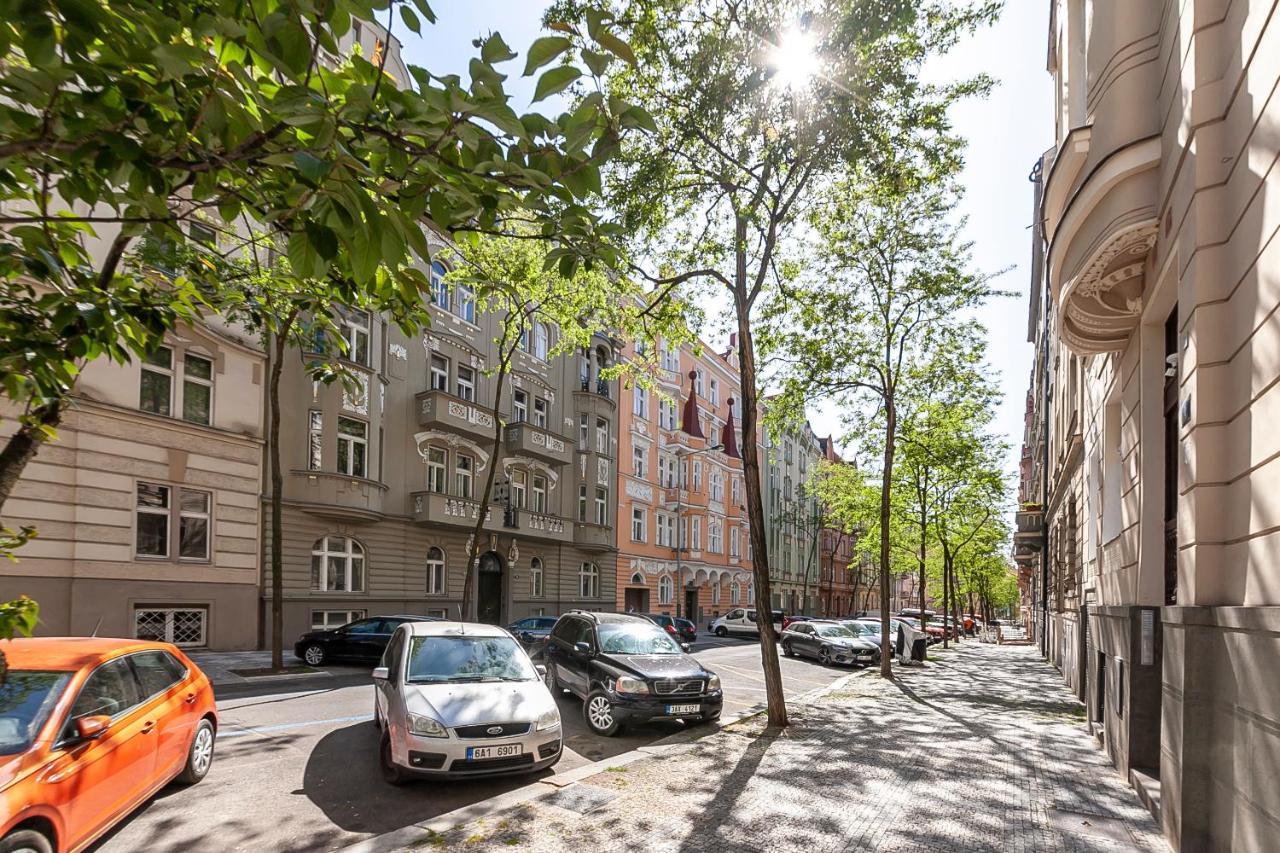 Alfons Mucha Flat / Quiet Street / National Museum Apartment Prague